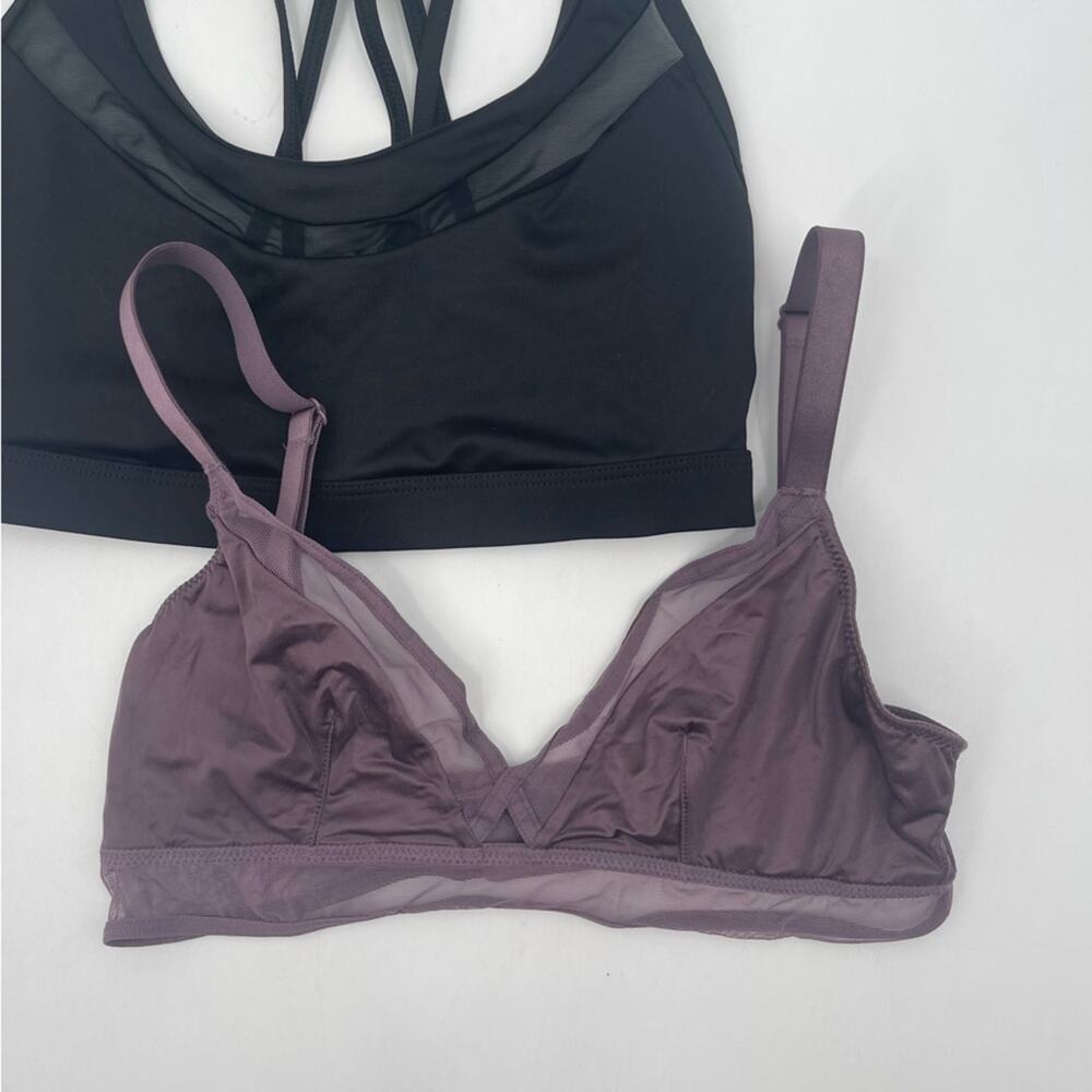 VICTORIA’S SECRET Bra Bundle Set of 2 Bralette & Sports Bra Size Extra Small - Picture 2 of 12